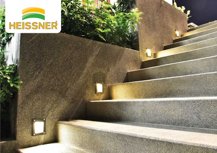 Heissner Boden-Einbau-Spot "square", RGB, 3W (L464-00)