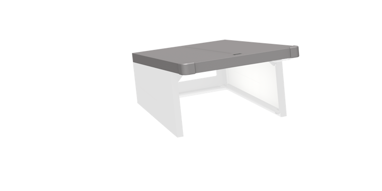 Biohort Deckel für Biohort Rasenrobotergarage Gr, 2 quarzgrau-metallic EE802900