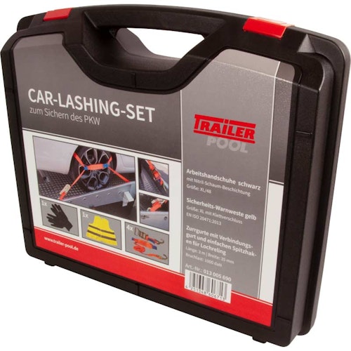 Autotransportgurt Kofferset, Radsicherung 3-teilig