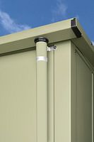 Hörmann Regenfallrohr-Set für Gerätehaus Berry (2 Stück)
