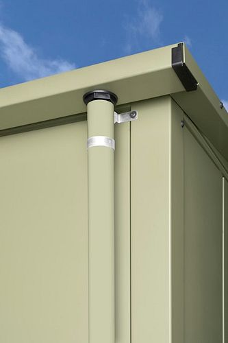 Hörmann Regenfallrohr-Set für Gerätehaus Berry (2 Stück)
