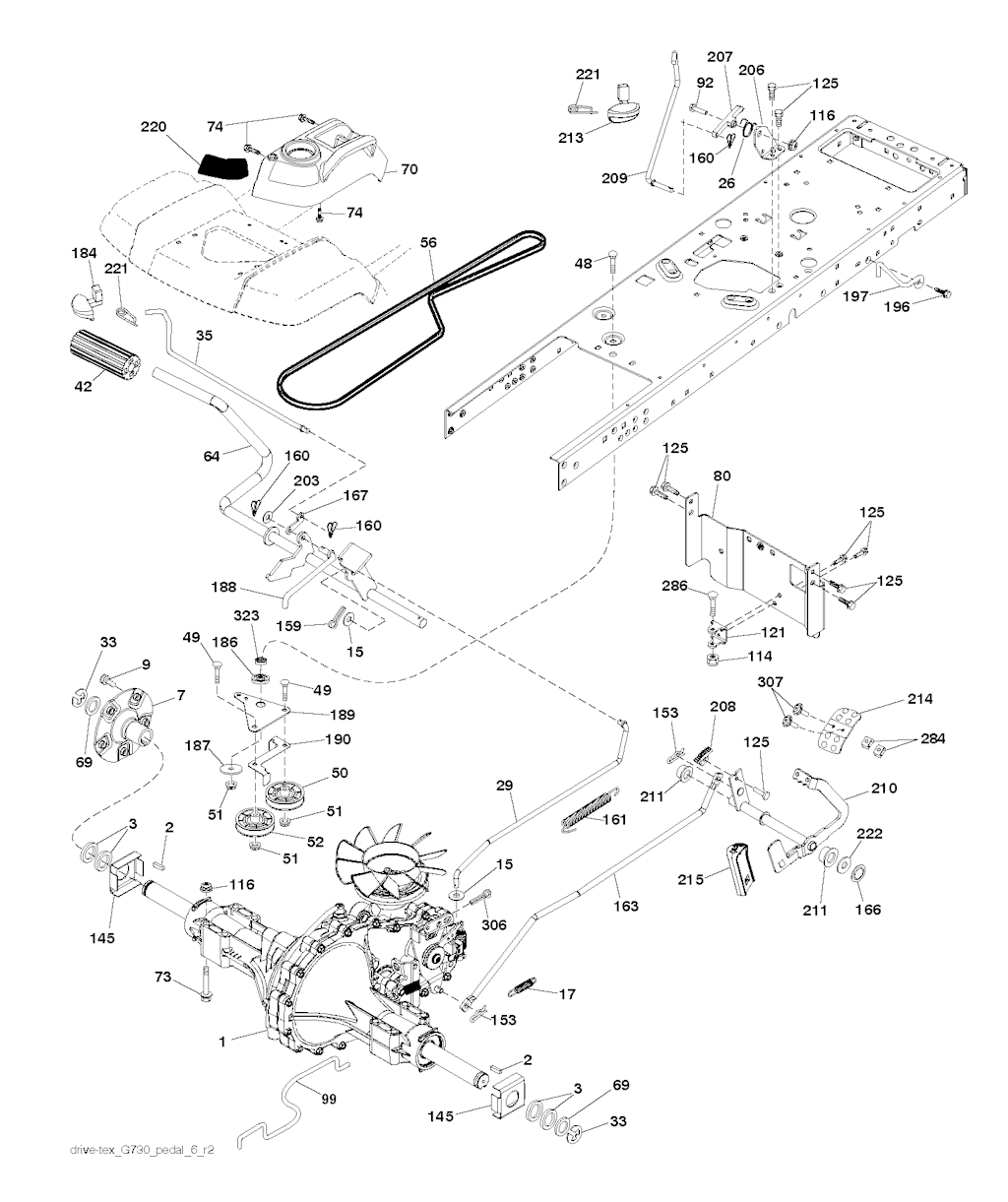 Explosionszeichnung Ersatzteile