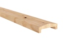 Vorschaubild OSMO Forsdal - Abschlussprofil für 28 mm Bohlen mit Absorberelement