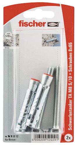 FISCHER Schwerlastdübel TAM 8 S/10K (2 Stück)