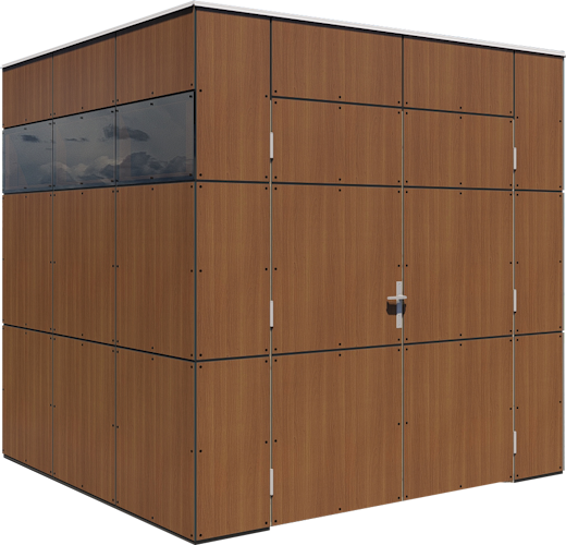 Bertilo Gartenhaus HPL 1 - 6 mm