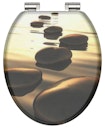 Vorschaubild MDF WC-Sitz SEA STONE mit Absenkautomatik