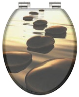 MDF WC-Sitz SEA STONE mit Absenkautomatik