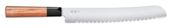 KAI Brotmesser SEKI MAGOROKU RED WOOD 8.75" (22,5 cm)