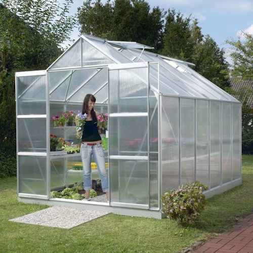 Vitavia Gewächshaus Mars 9900 inkl. 2 Dachfenstern - 9,9 m²