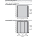 Vorschaubild Karibu Premium Gartenhaus Bomlitz 2/3/4 terragrau - 19 mm
