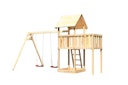Vorschaubild Akubi Kinderspielturm Lotti inkl. Doppelschaukel und Anbauplattform