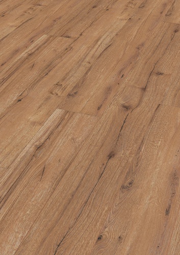 MEISTER Laminatboden MeisterDesign. laminate LL 150 2052 x 220 x 8 mm 06256 Eiche rustikal cognac Rohholz-Poren-Struktur
