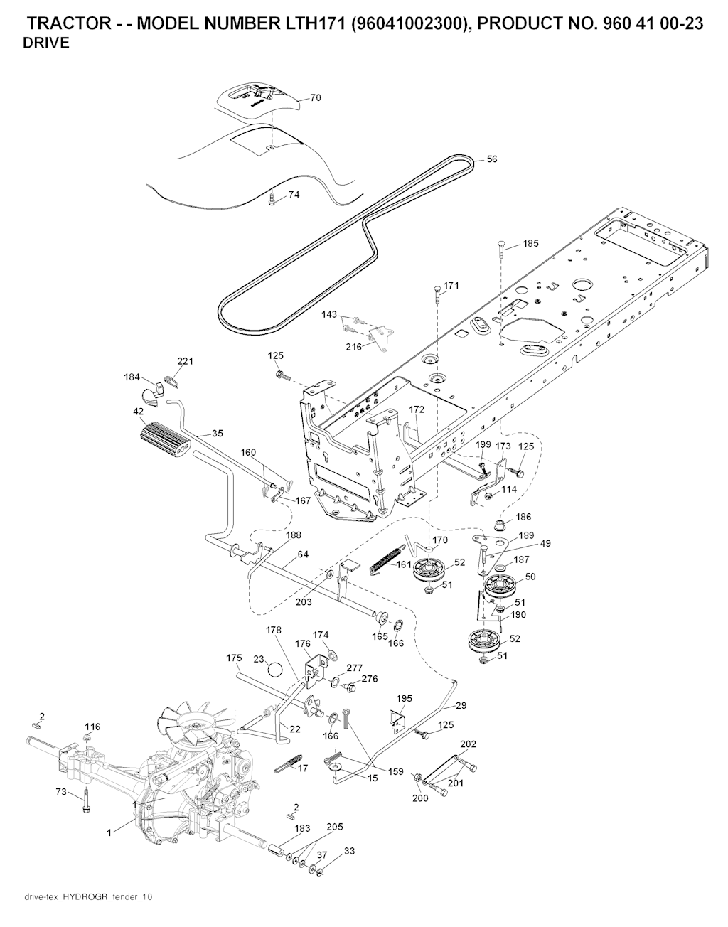 Explosionszeichnung Ersatzteile