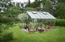 Vorschaubild Juliana Gewächshaus Gärtner - 16,2 m² / 18,8 m² / 21,4 m² inkl. gratis Fundamentrahmen & Startset im Wert von bis zu 798 € (bei anthrazit & Sicherheitsglas)