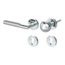 Vorschaubild Griffwerk Wechselgarnitur ARICA Edelstahl matt - Klipptechnik