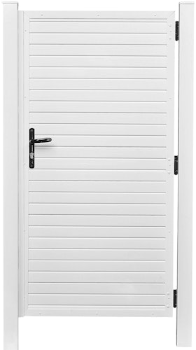 T&J LIGHTLINE Kunststoff Türelement 100x180 cm Weiß