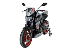 BODYSTYLE Sportsline Scheinwerferverkleidung ABS Kunststoff grau/rot/anthrazit für YAMAHA MT-07 