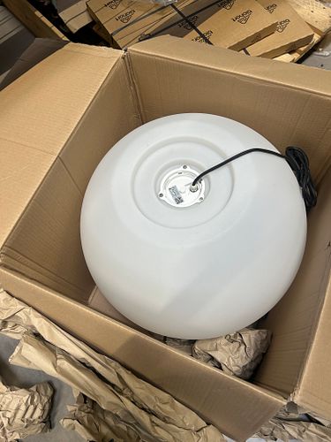 8 seasons design LED-Kugelleuchte Shining Globe (WW) 60 cm B-Ware