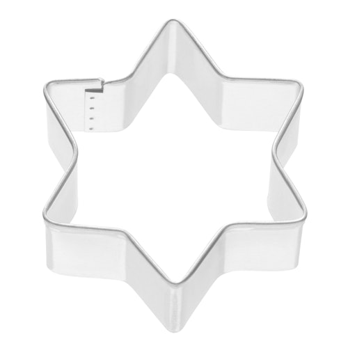 Kaiser Ausstechform Stern 6-zackig 6 cm