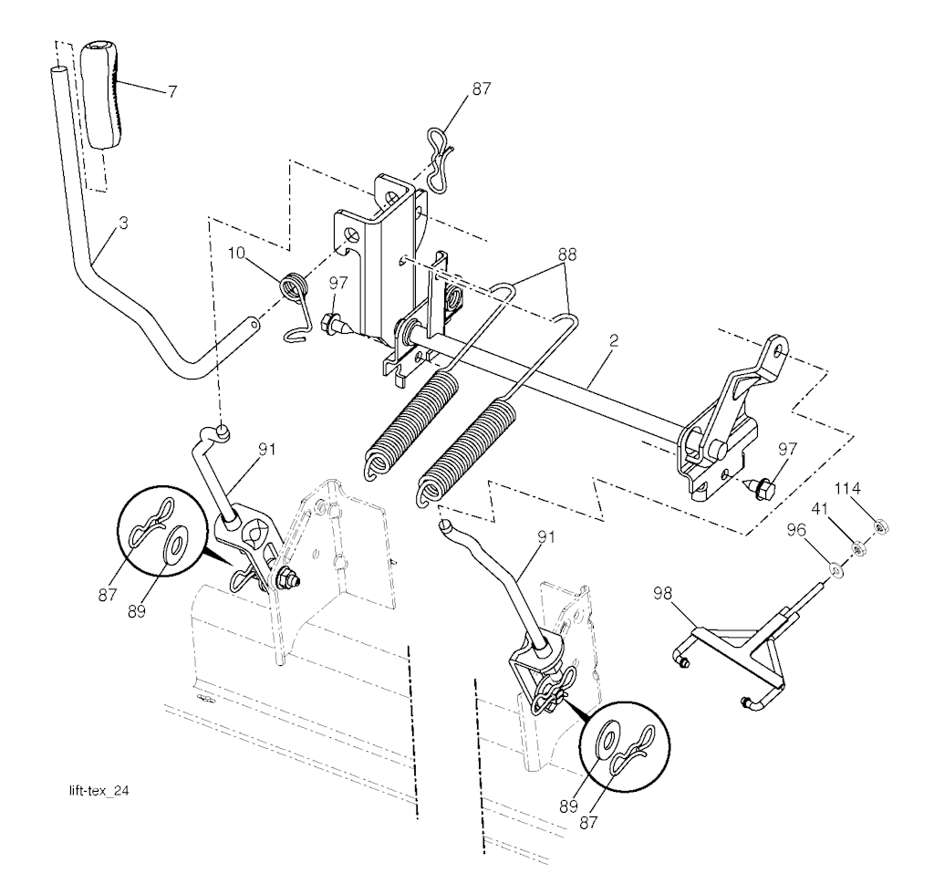 Explosionszeichnung Ersatzteile
