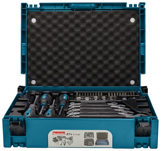 Makita Werkzeug-Set 87-tlg. im MAKPAC Gr.1 E-11542