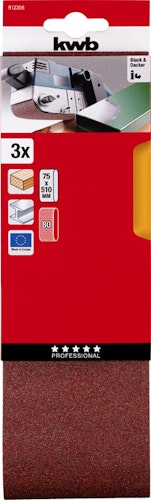 kwb 3Schl-Bänd Kor. 75x510 K 80 SB 912308