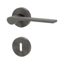 Vorschaubild Griffwerk Türgriff LEAF LIGHT SIEGER DESIGN - Samtgrau, Kaschmirgrau, Graphitschwarz