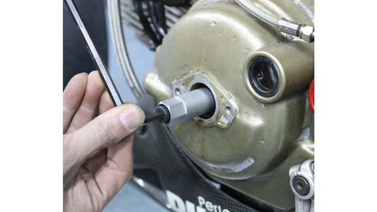 Bikeservice Nutmutternschlüssel 17 mm, 2-Zapfen