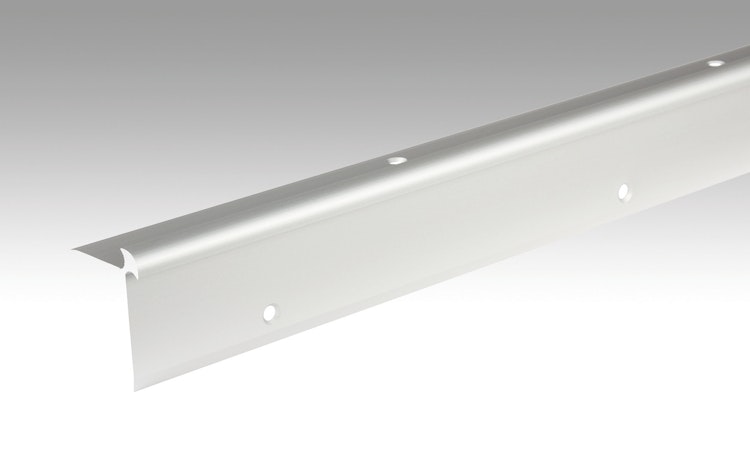 MEISTER Treppenkantenprofil Typ 5 (5 bis 6 mm) Silber eloxiert 220 - 2700 mm
