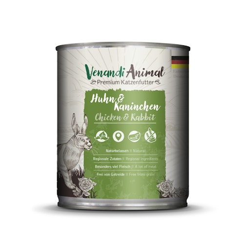 Venandi Animal 800 Gramm Katzennassfutter