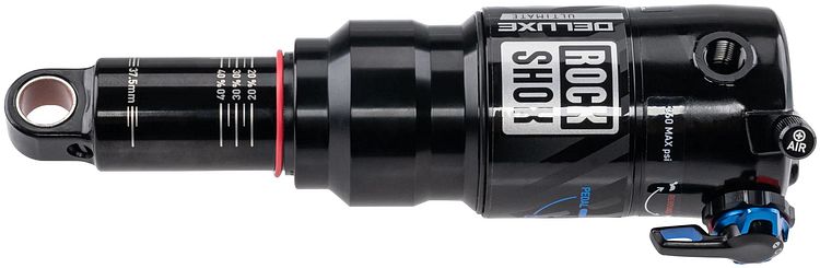 RockShox Federbein Deluxe Ultimate RCT 165 mm schwarz 37,5"