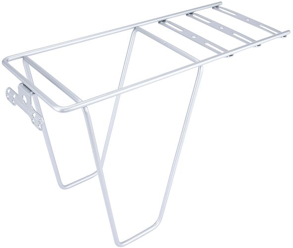Steco Gepäckträgerverlängerung Tas-Mee Easy-fit silber