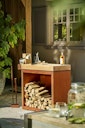 Vorschaubild OFYR Butcher Block Storage 90 Corten Teakholz