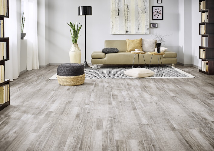 KWG Antigua Novel Altkiefer macchiato Designvinyl Fertigfußboden 123,5x30,5 cm