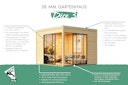 Vorschaubild Karibu Design Gartenhaus Dice 3 mit 2 Aluminium Schiebetüren - 38 mm (Homeoffice-Gartenhaus)