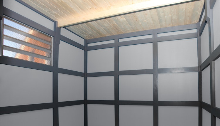 Skan Holz CrossCube Gartenhaus Perth 2