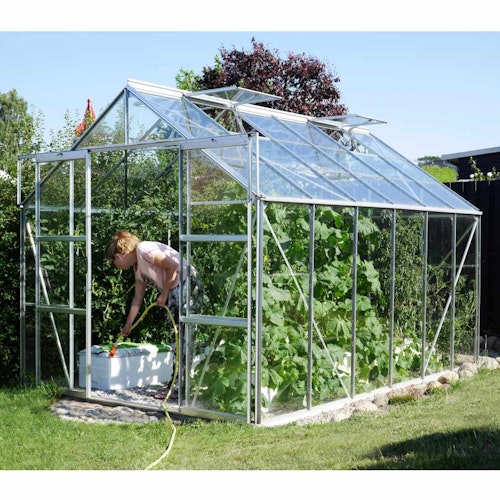 Vitavia Gewächshaus Uranus 9900 inkl. 4 Dachfenstern - 9,9 m²