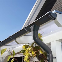 Skan Holz Metall Regenrinnen-Set für Pavillon Orleans