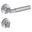 Vorschaubild Griffwerk Türgriff METRICO PROF Rosetten rund GK4