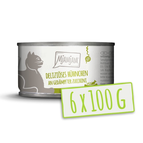 MJAMJAM 100 Gramm Katzennassfutter
