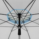 Vorschaubild doppler Strandschirm WINDPROFI 200 Manual, Aluminium Anthrazit / 100 % Polyester 80 g/m²