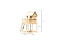 Vorschaubild Akubi Kinderspielturm Frieda mit Anbau