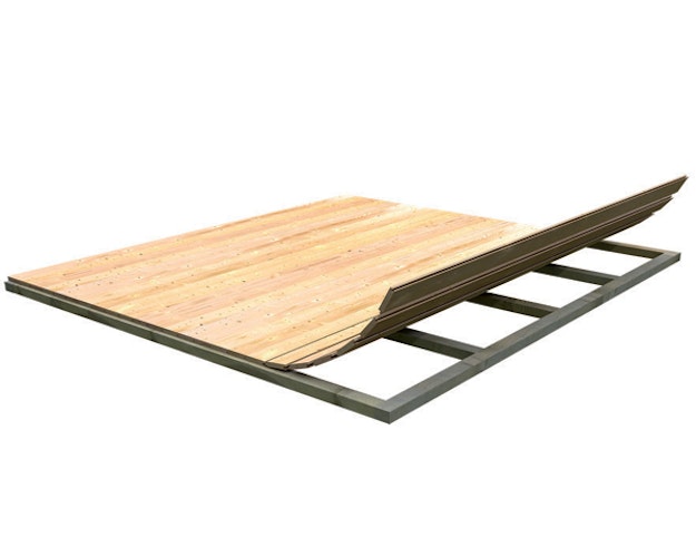 Karibu Fußboden für Gartenhaus Olaf/Flora 3/5