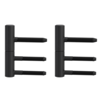 Griffwerk Bandpaare AXUM Türbänder inkl. Rahmenteil für gefälzte Holz-Türblätter