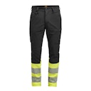 Vorschaubild Jobman 2328 Servicehose Stretch Hi-Vis C44 Schwarz / Gelb