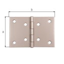 Vorschaubild Alberts® DURAVIS® Scharnier Breit 60x90mm