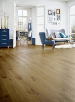 Handmuster KWG Antigua infinity extend Natureiche caramel Designvinyl Fertigfußboden mit Microfase 180x22 cm