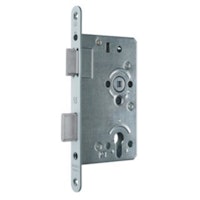 PRÜM Einsteckschloss PZ DIN L  SILBERMETALLIC für Wohnungseingangstüren