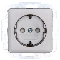 Kopp Steckdose edelstahl - 915020089