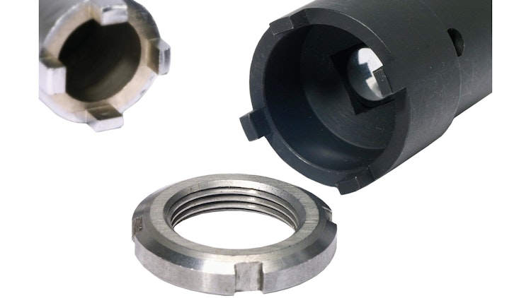 Bikeservice Nutmutternschlüssel 39,5 mm, 4-Zapfen